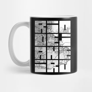 Rio de Janeiro, Brazil City Map Typography - Light Mug